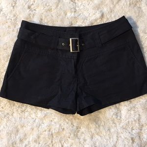 Arden B black shorts with belt